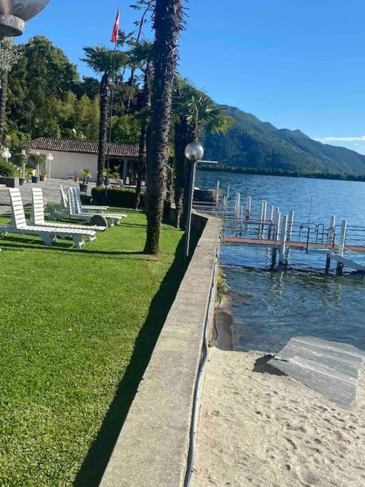 Holiday On The Lake Lugano 2-16 Bissone Exterior foto