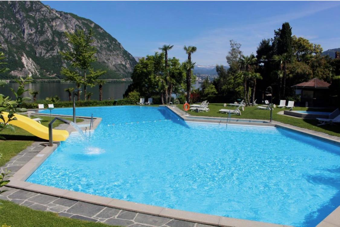 Holiday On The Lake Lugano 2-16 Bissone Exterior foto