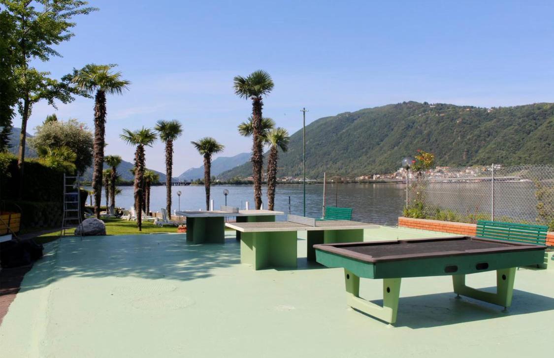 Holiday On The Lake Lugano 2-16 Bissone Exterior foto